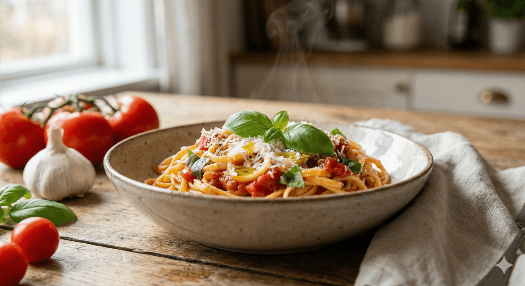 Delicious pasta dish
